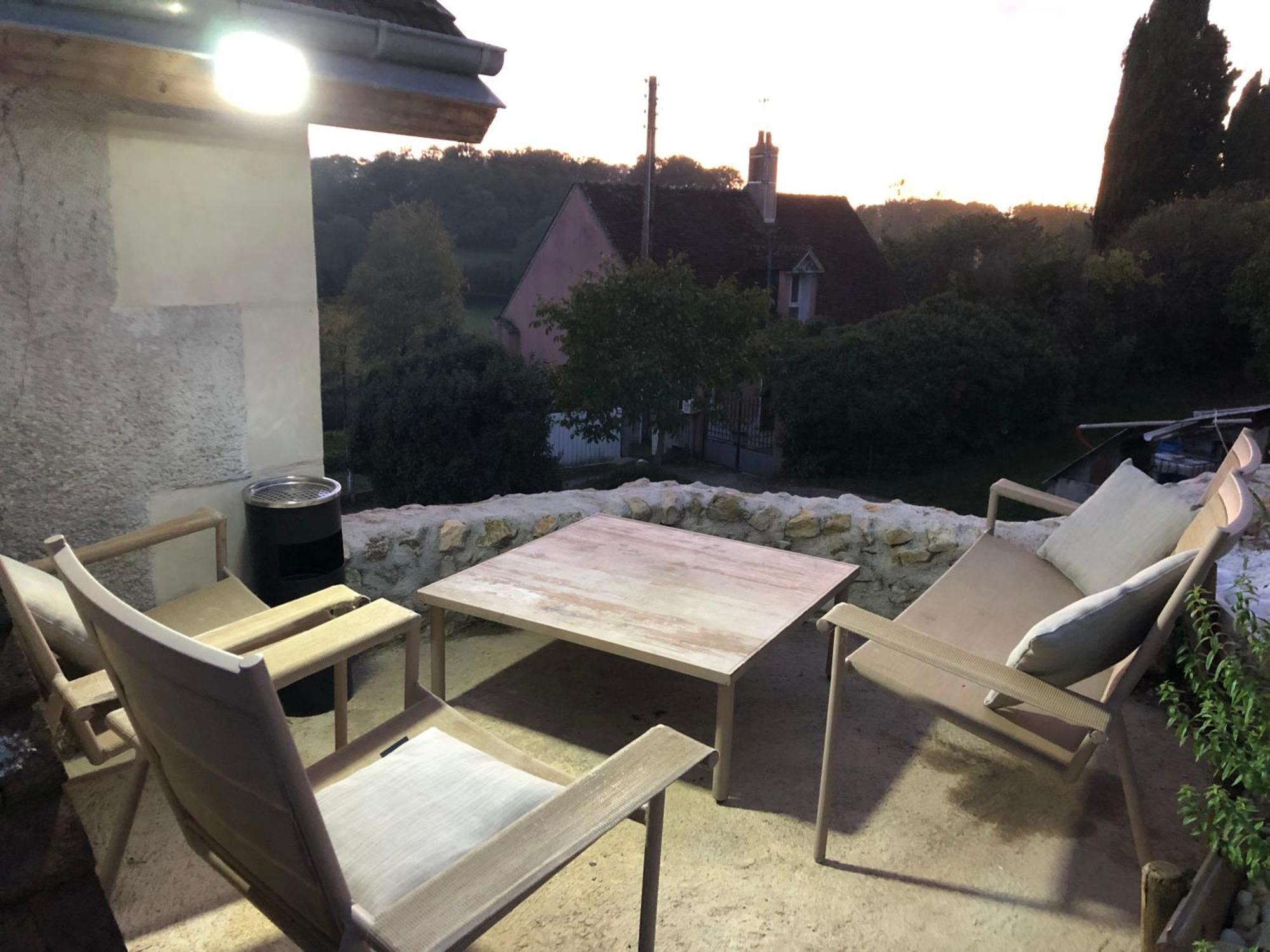 Vila La Cav O Lauriers Lunay Exteriér fotografie