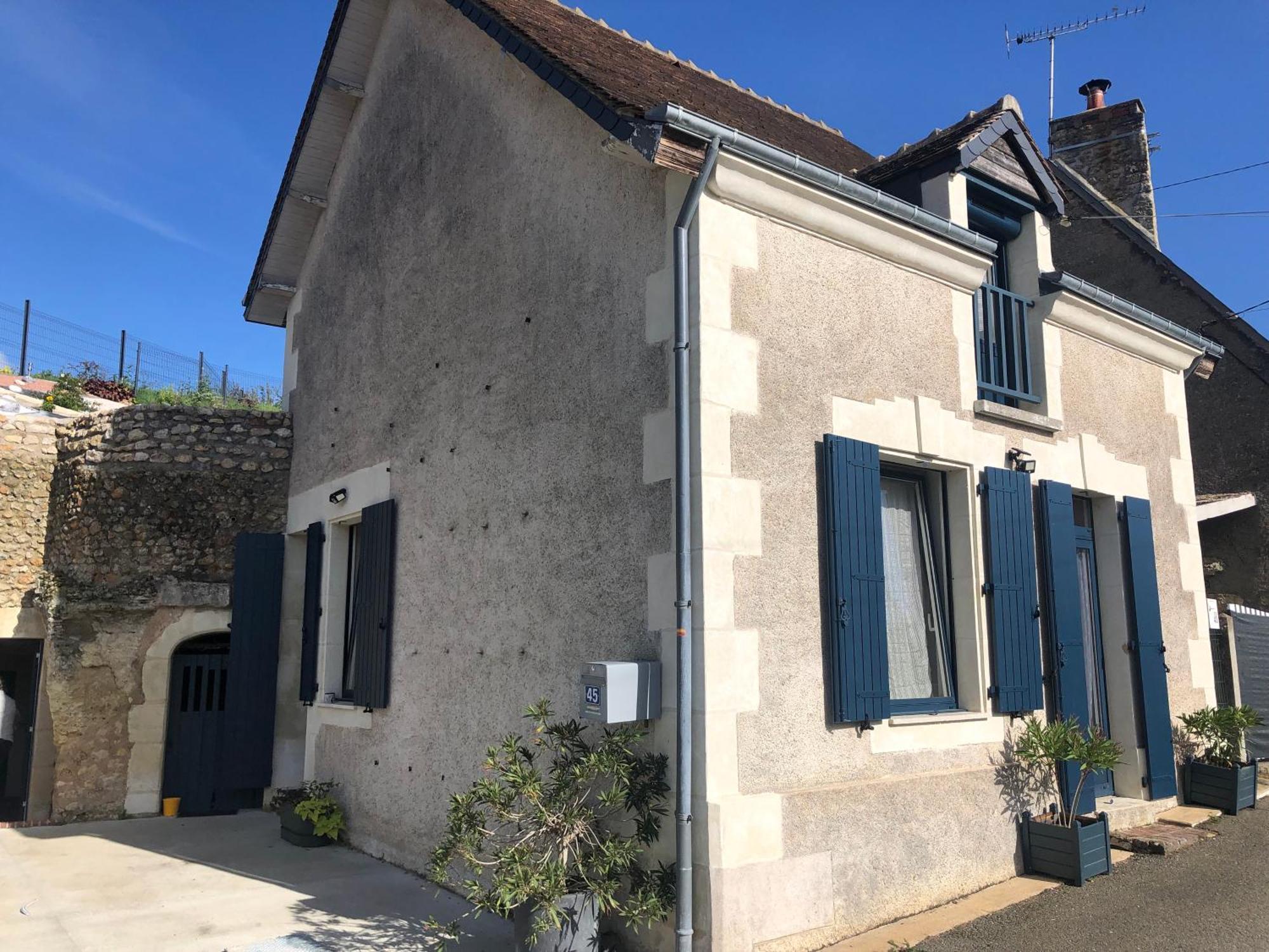 Vila La Cav O Lauriers Lunay Exteriér fotografie